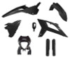 R-Tech Beta Enduro Plastic Kit, Black, 2020+