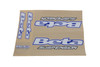 Beta Suspension Decals, Blue