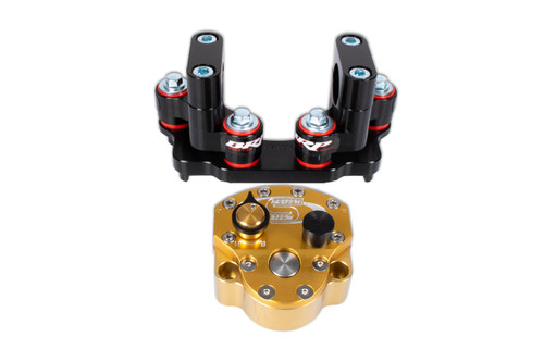 BRP Rubber Mounted Clamp w/ Scott's Kit, 2015+ Xtrainer, 13-18 RR 2-stroke