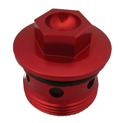Oil Drain Bolt Red