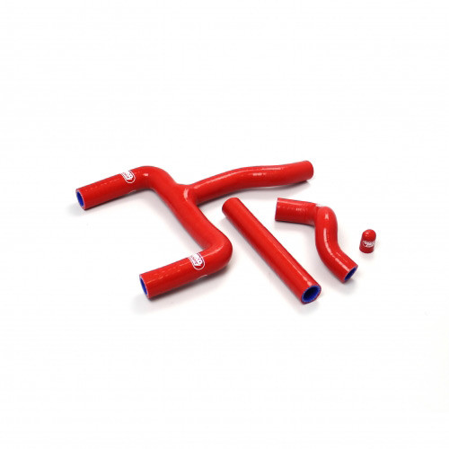 SAMCO Silicone Hose Kit, Red, 2-stroke