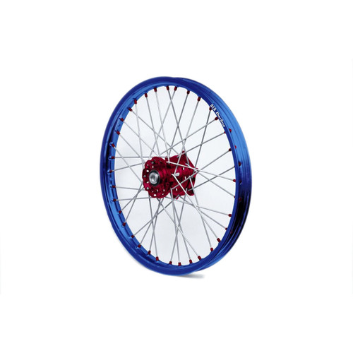 Dubya Wheel Set
Red Hub, Blue Rim, Red Nips