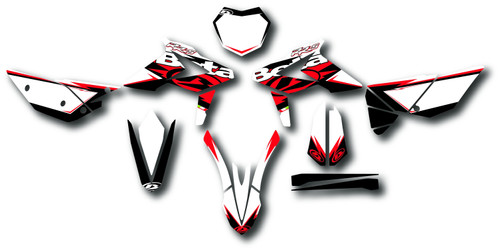 Corsa Red Graphics Kit, 2018 RR-S