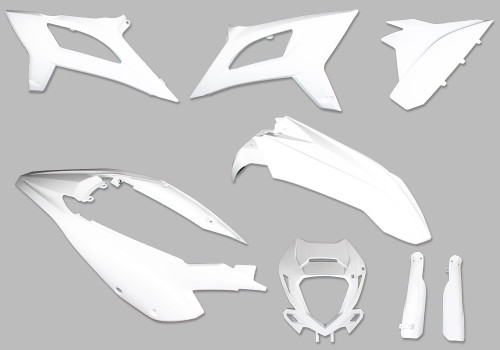 Complete Plastic Kit, White, 2020-2021 RR/RR-S