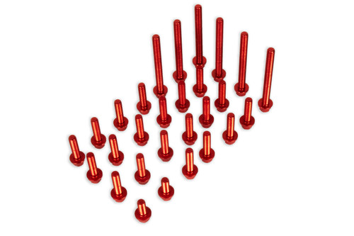 Engine Bolt Kit, Red, 2020+ 4 Stroke