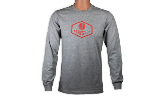 Beta Motor Long Sleeve, Grey, Medium