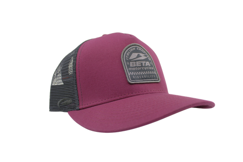 Beta Motorcycles Maroon Patch Hat