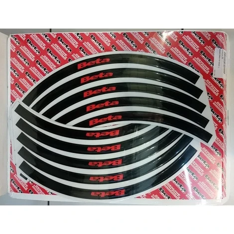 Beta Rim Decal Set