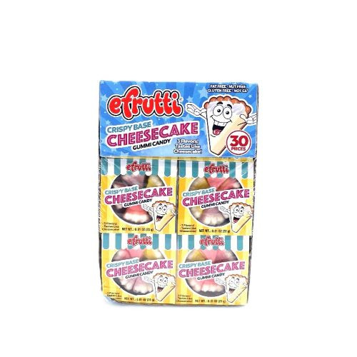 E-Frutti Gummi Cheesecake 30 ct