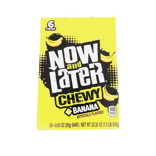 Now & Later Banana 24 ct