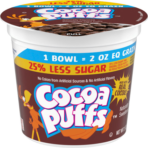 General Mills Cocoa Puffs Cereal Cup 6 ct