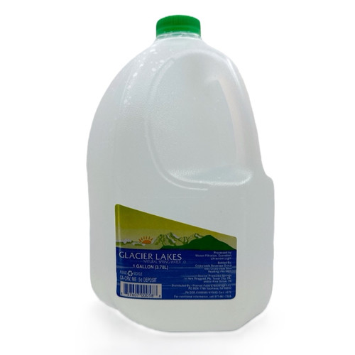 Glacier Lakes Spring Water 6/1 Gal