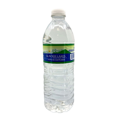 Glacier Lakes Spring Water 24/16.9 oz