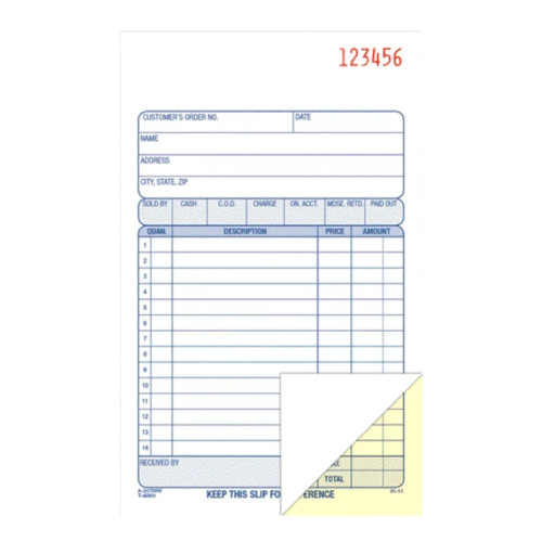 All Purpose Sales Order Book 6 ct