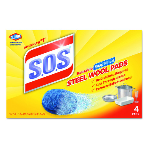 SOS Soap Pads Regular 24/4 ct