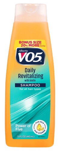 VO-5 Shampoo Daily Revitalizing with Biotin 6/15 oz