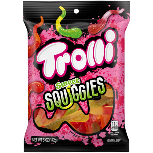 Trolli Peg Bag - Sweet Squiggles 12/5 oz