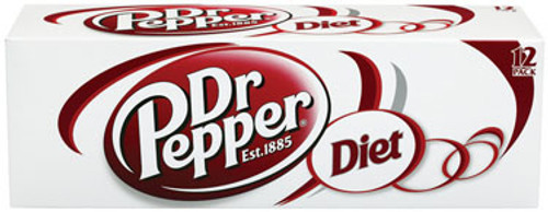Diet Dr Pepper Can 24/12 oz
