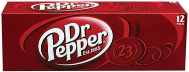 Dr Pepper Can 24/12 oz