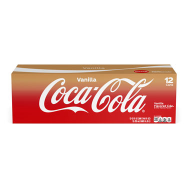 Vanilla Coke Can 24/12 oz