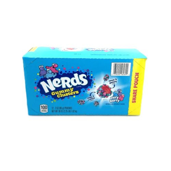 Nerds Gummy Clusters Share Size Very Berry 12/3 oz