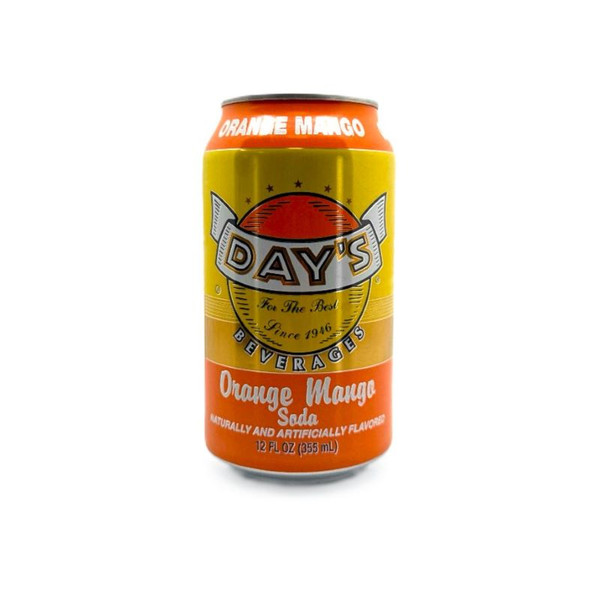 Day's Soda Orange Mango 24/12 oz