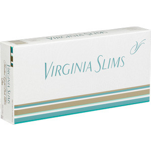 thin menthol cigarettes Virginia Slim Menthol Gold Box 120's