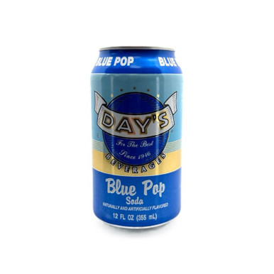 Day's Soda Blue Pop 24/12 oz - Sun Wholesale, Inc.