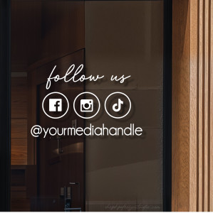 Follow Us - Social Media