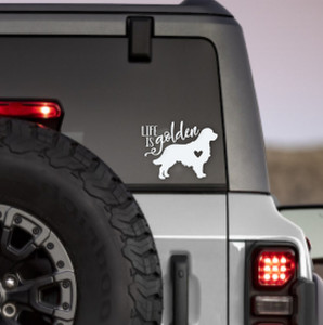 Life is Golden Decal