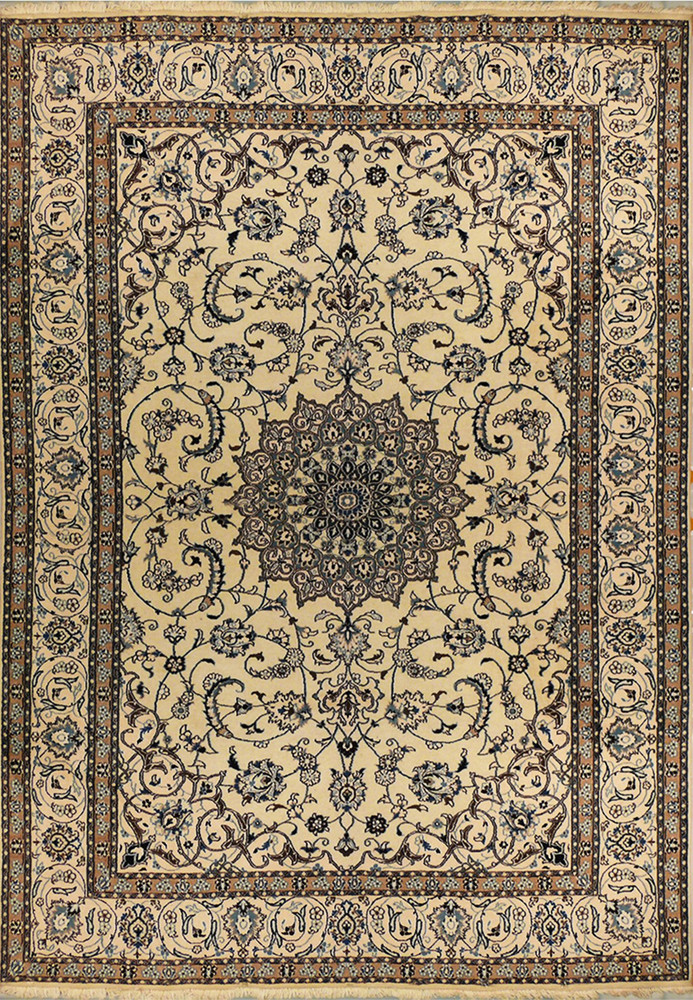 8'2" x 11'3" Persian Nain 9 LAA Rug 8'2" x 11'3" Persian Nain 9 LAA Rug
