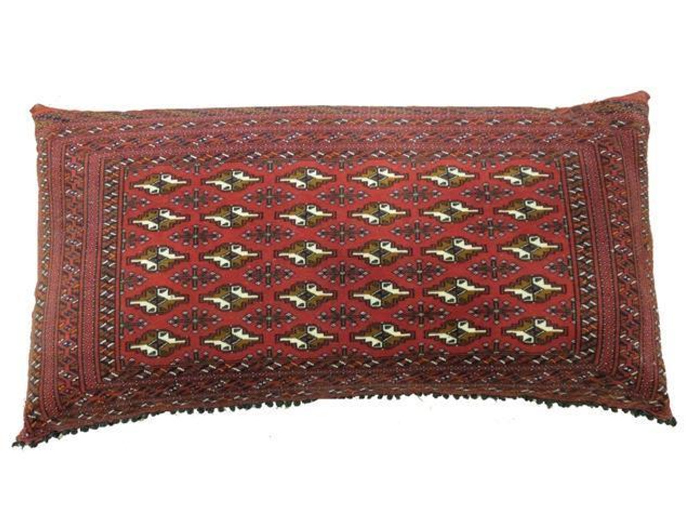 Bokhara Oriental Village Red 2x4 Pillow Rare