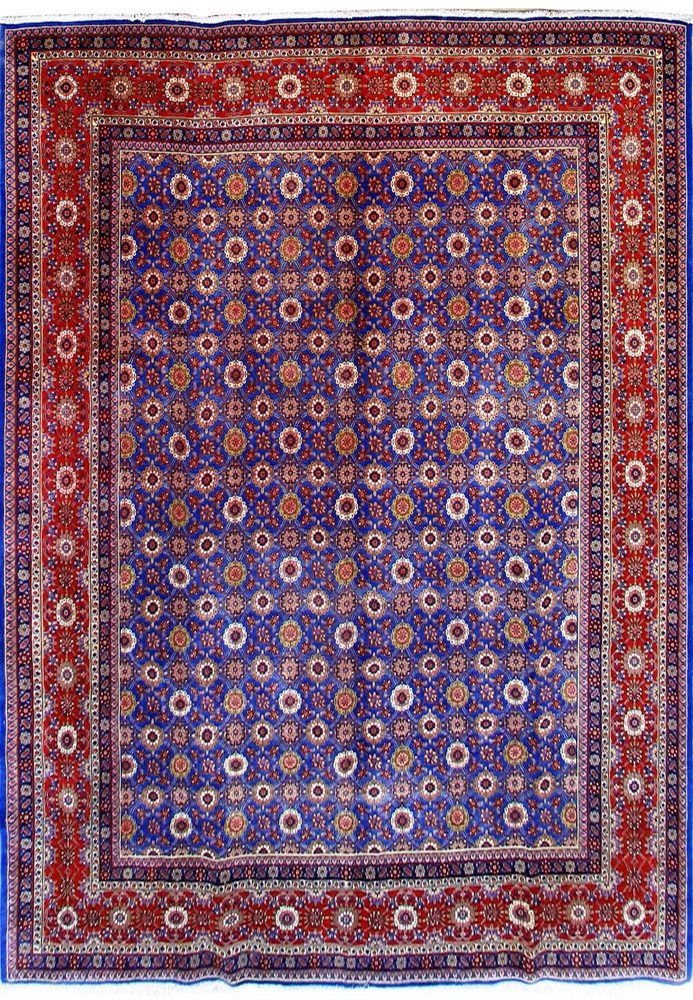 10 x 13 Persian Kashmar All Over Design Rug 10 x 13 Persian Kashmar All Over Design Rug