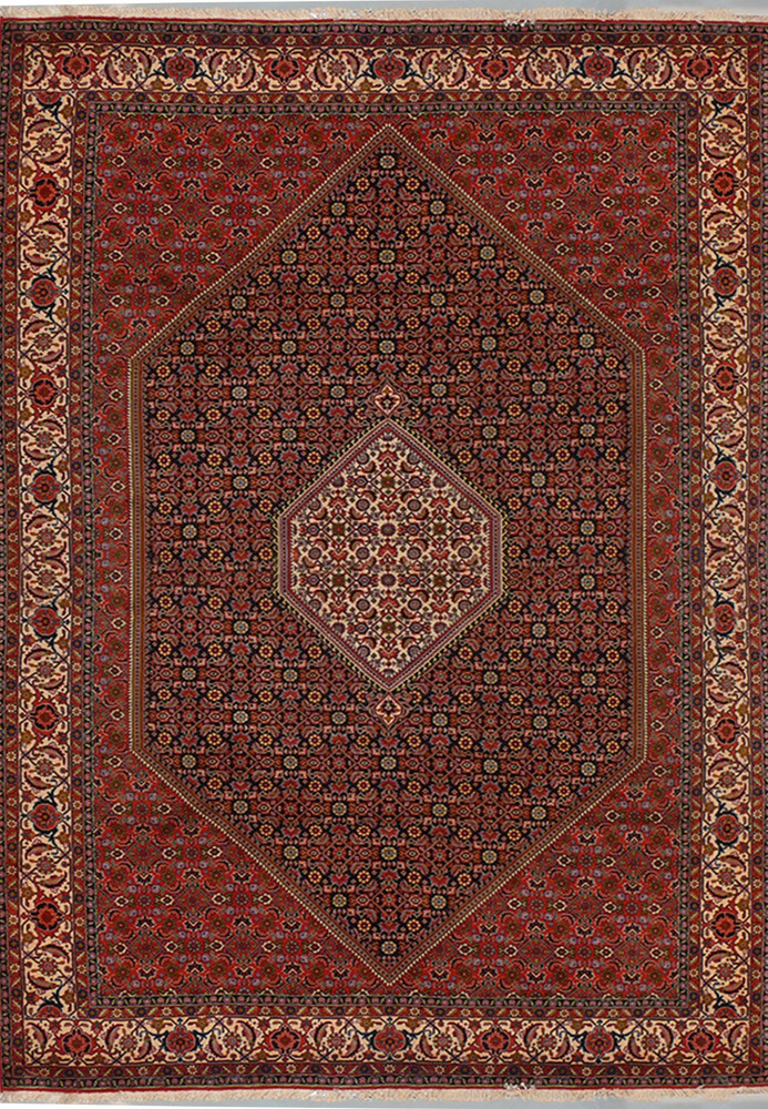 6'7" x 10 Persian Bijar Rug Mahi Design 6'7" x 10 Persian Bijar Rug Mahi Design