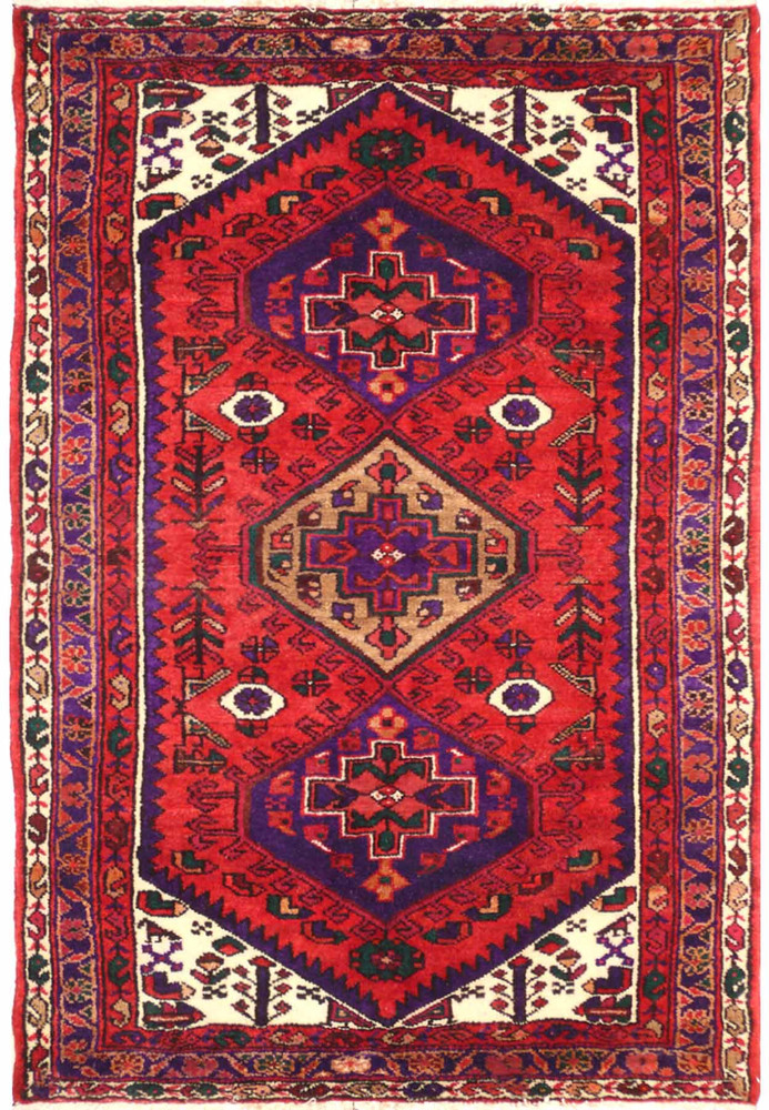 3 x 5 Persian Hamedan Rug 14