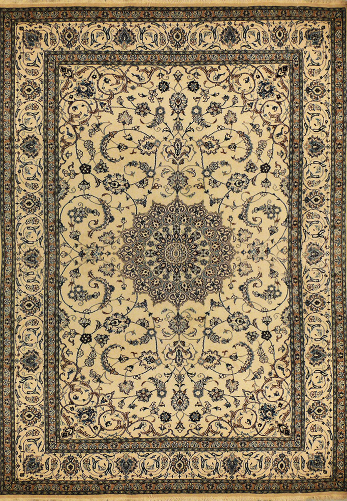 8'2" x 11'7" Persian Nain Rug 8'2" x 11'7" Persian Nain Rug