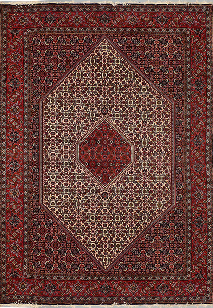6'6  x 9'9 Persian Bijar Rug Mahi Design 6'6  x 9'9 Persian Bijar Rug Mahi Design