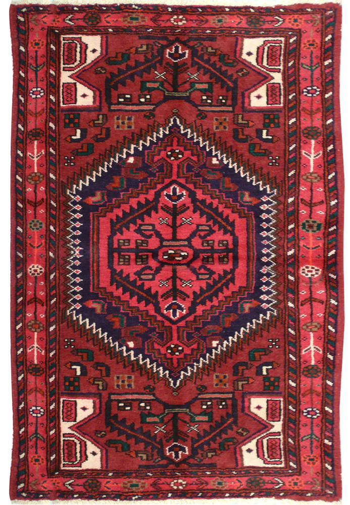 3 x 5 Persian Hamedan Rug 2 3 x 5 Persian Hamedan Rug 2