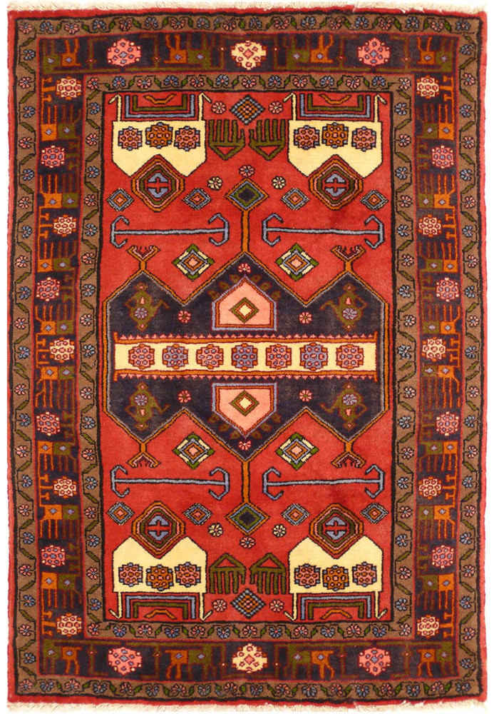 3'4 x 4'8 Persian Varamin Rug