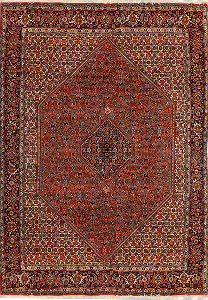 6'6 x 9'8 Persian Bijar Rug Mahi Design 6'6 x 9'8 Persian Bijar Rug Mahi Design
