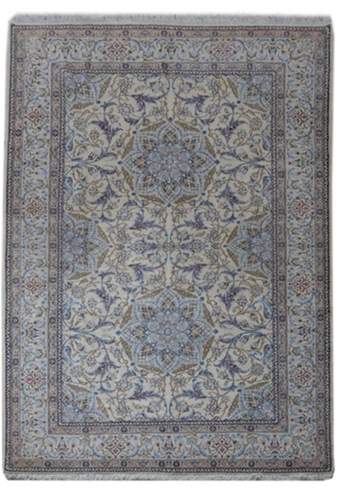 8'4 x 11'8 Persian Nain 9 LAA Wool & Silk Rug 8'4 x 11'8 Persian Nain 9 LAA Wool & Silk Rug