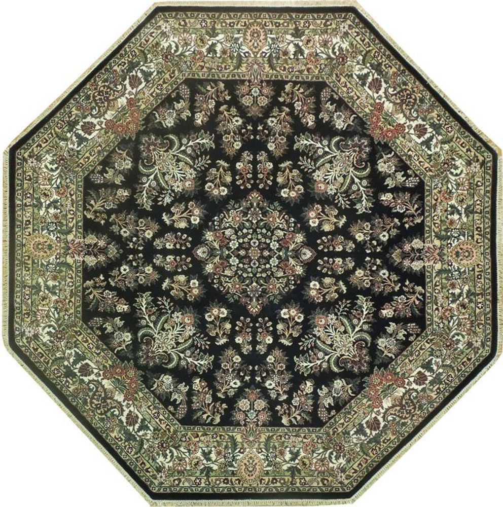 8 x 8 Oriental Sarough Octagon Rug