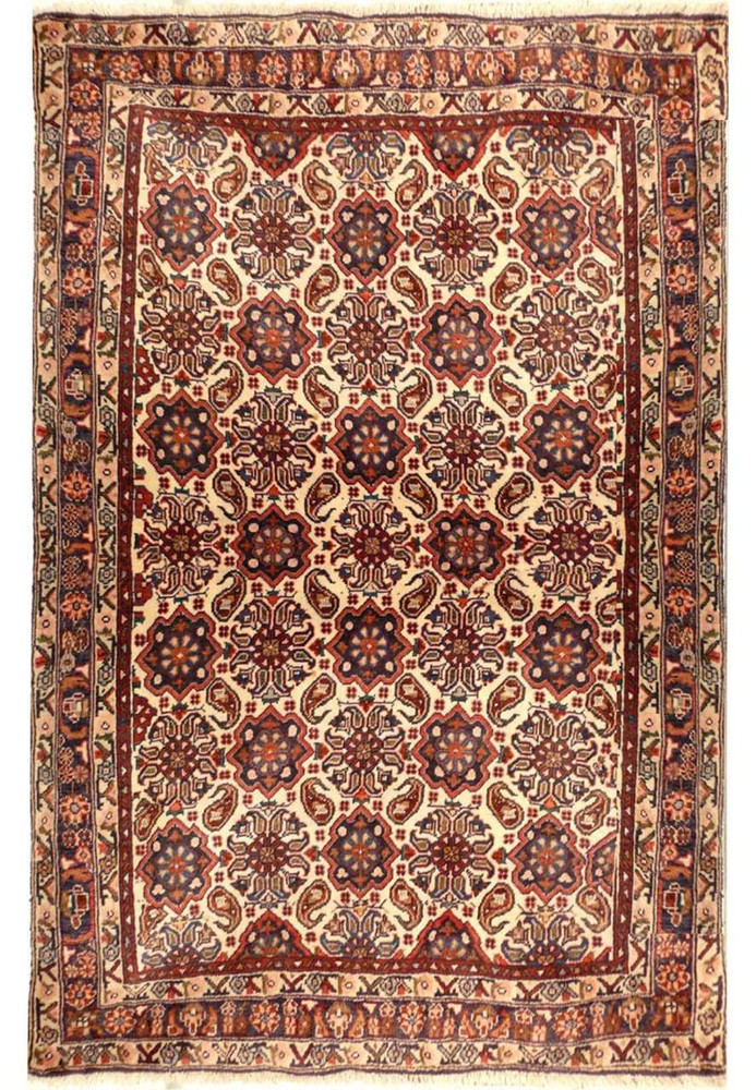 3'7 x 5 Antique Persian Koliai Rug 3'7 x 5 Antique Persian Koliai Rug