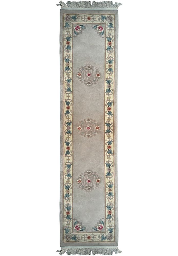 2'3 x 11 Oriental Art Deco Runner Rug 1 2'3 x 11 Oriental Art Deco Runner Rug 1