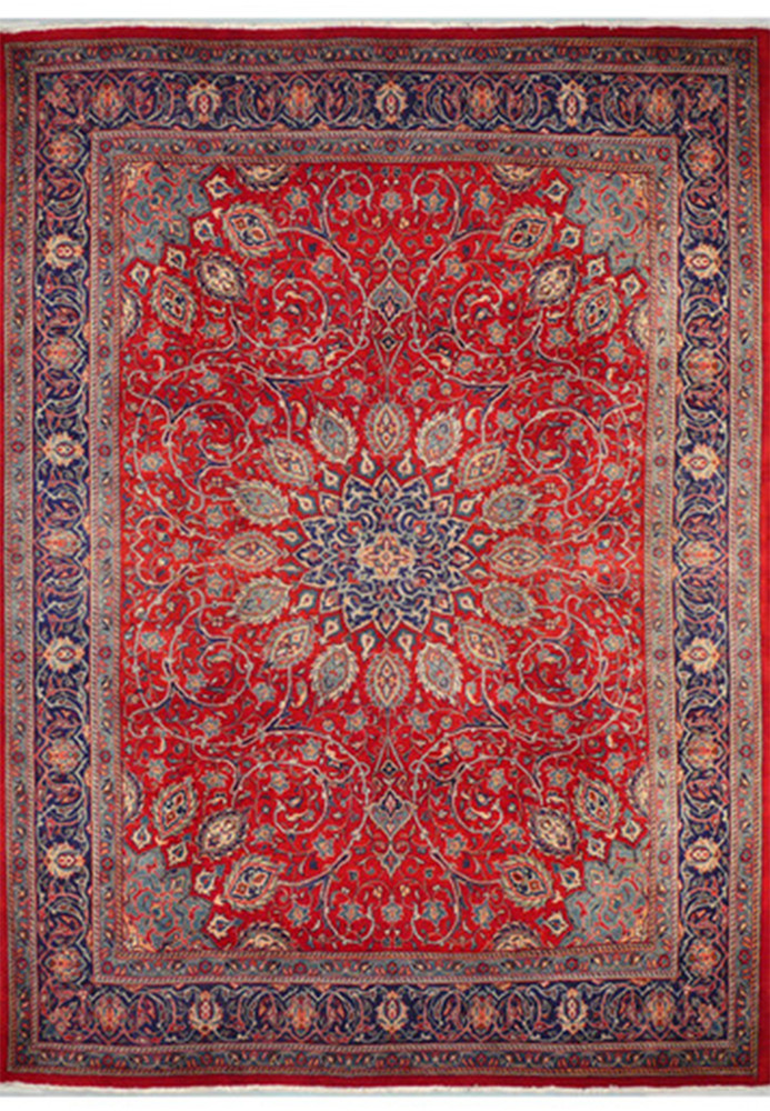 10'2" x 13'6" Persian Mahal Rug 10'2" x 13'6" Persian Mahal Rug