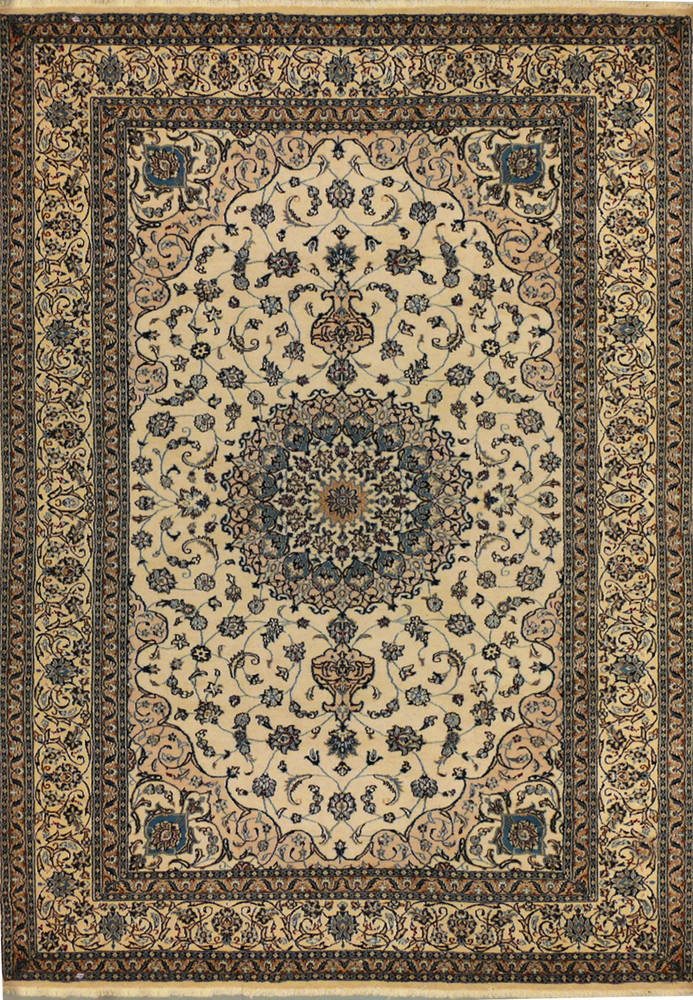 8'2 x 11'7 Persian Nain Rug 8'2 x 11'7 Persian Nain Rug