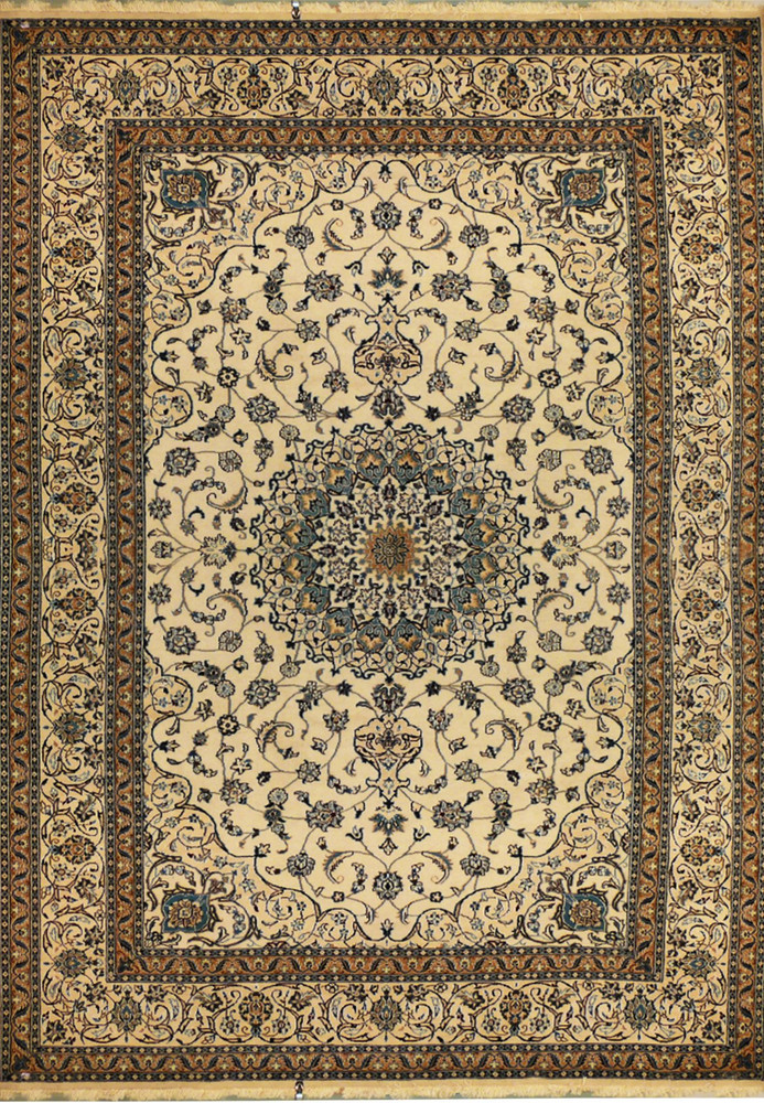 8 x 11'5" Persian Nain Rug 8 x 11'5" Persian Nain Rug