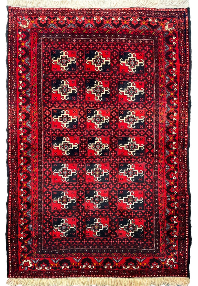 Antique Baluch Prayer Rug - 2'4 x 3'8 - 71 x 112 cm