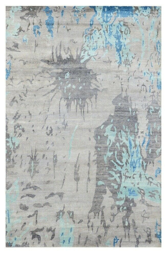 9 x 12 Modern Abstract Design Handmade Silky Rug | *Fire Sale* | 9 x 12 Modern Abstract Design Handmade Silky Rug | *Fire Sale* |
