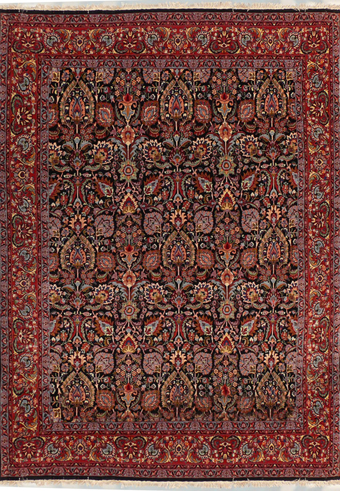 Exquisite Persian Bijar Rug 2'4 X 3'5 - Timeless Beauty